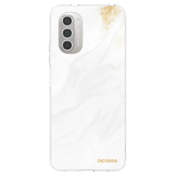 Picasee silikonski prozorni ovitek za Motorola Moto G51 - White