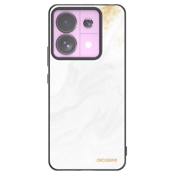 Picasee silikonski črni ovitek za Xiaomi Redmi Note 13 Pro 5G - White