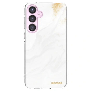 Picasee silikonski prozorni ovitek za Samsung Galaxy A55 5G A556B - White