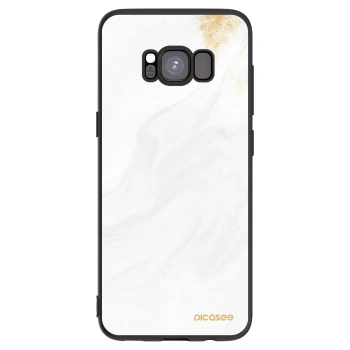 Picasee silikonski črni ovitek za Samsung Galaxy S8 G950F - White