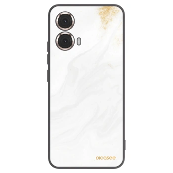 Picasee silikonski črni ovitek za Motorola Moto G85 - White