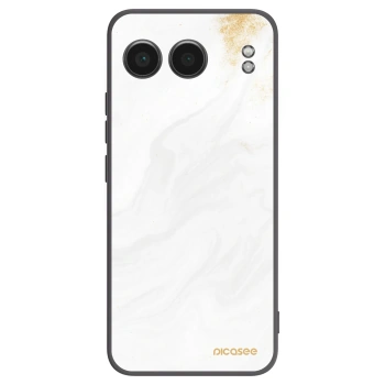 Picasee silikonski črni ovitek za OnePlus Nord 4 - White