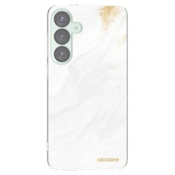 Picasee silikonski prozorni ovitek za Samsung Galaxy S25+ 5G - White
