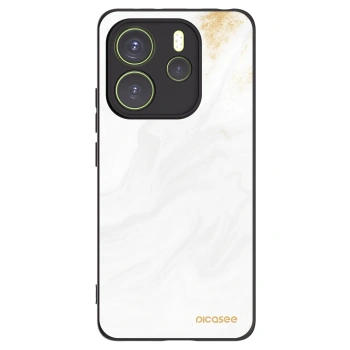 Picasee silikonski črni ovitek za Xiaomi Redmi Note 14 4G - White