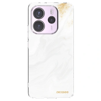 Picasee silikonski prozorni ovitek za Xiaomi Redmi Note 14 4G - White