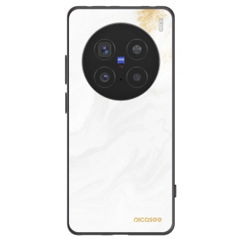 Picasee silikonski črni ovitek za Vivo X200 Pro - White