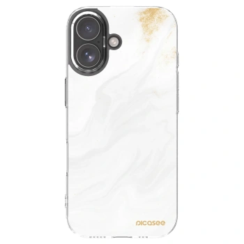 Picasee silikonski prozorni ovitek za Apple iPhone 17 - White
