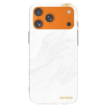 Picasee silikonski prozorni ovitek za Apple iPhone 17 Pro Max - White