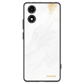 Picasee silikonski črni ovitek za Motorola Moto E14 - White