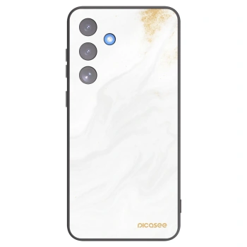 Picasee silikonski črni ovitek za Samsung Galaxy S25 FE 5G - White