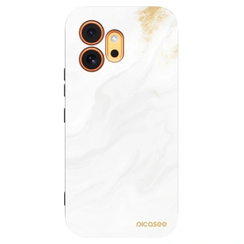 Picasee silikonski črni ovitek za Honor 600 - White
