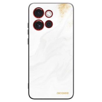 Picasee silikonski črni ovitek za Motorola Edge 60 Neo 5G - White