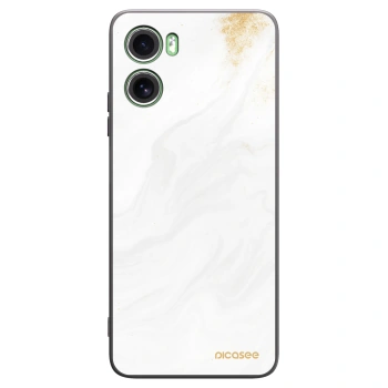 Picasee silikonski črni ovitek za Motorola Moto G06 - White