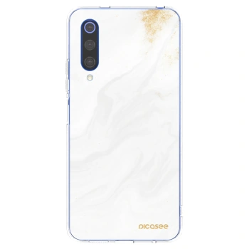 Picasee silikonski prozorni ovitek za Xiaomi Mi 9 SE - White