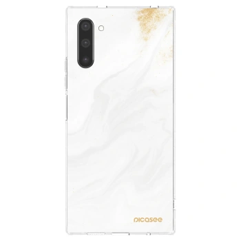 Picasee silikonski prozorni ovitek za Samsung Galaxy Note 10 N970F - White
