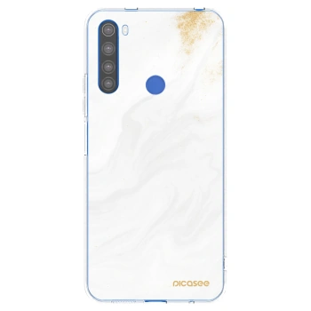 Picasee silikonski prozorni ovitek za Xiaomi Redmi Note 8T - White