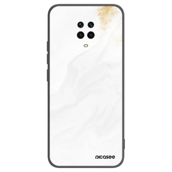 Picasee silikonski črni ovitek za Xiaomi Redmi Note 9S - White