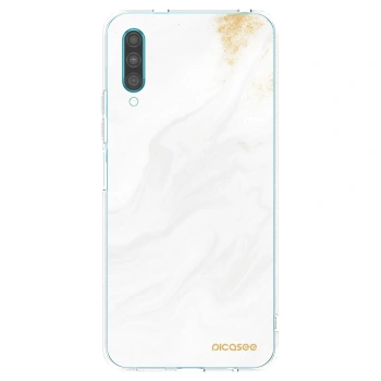 Picasee silikonski prozorni ovitek za Samsung Galaxy A30s A307F - White