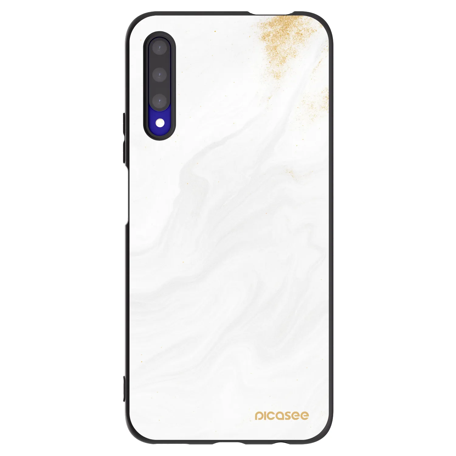 Picasee silikonski črni ovitek za Honor 9X Pro - White