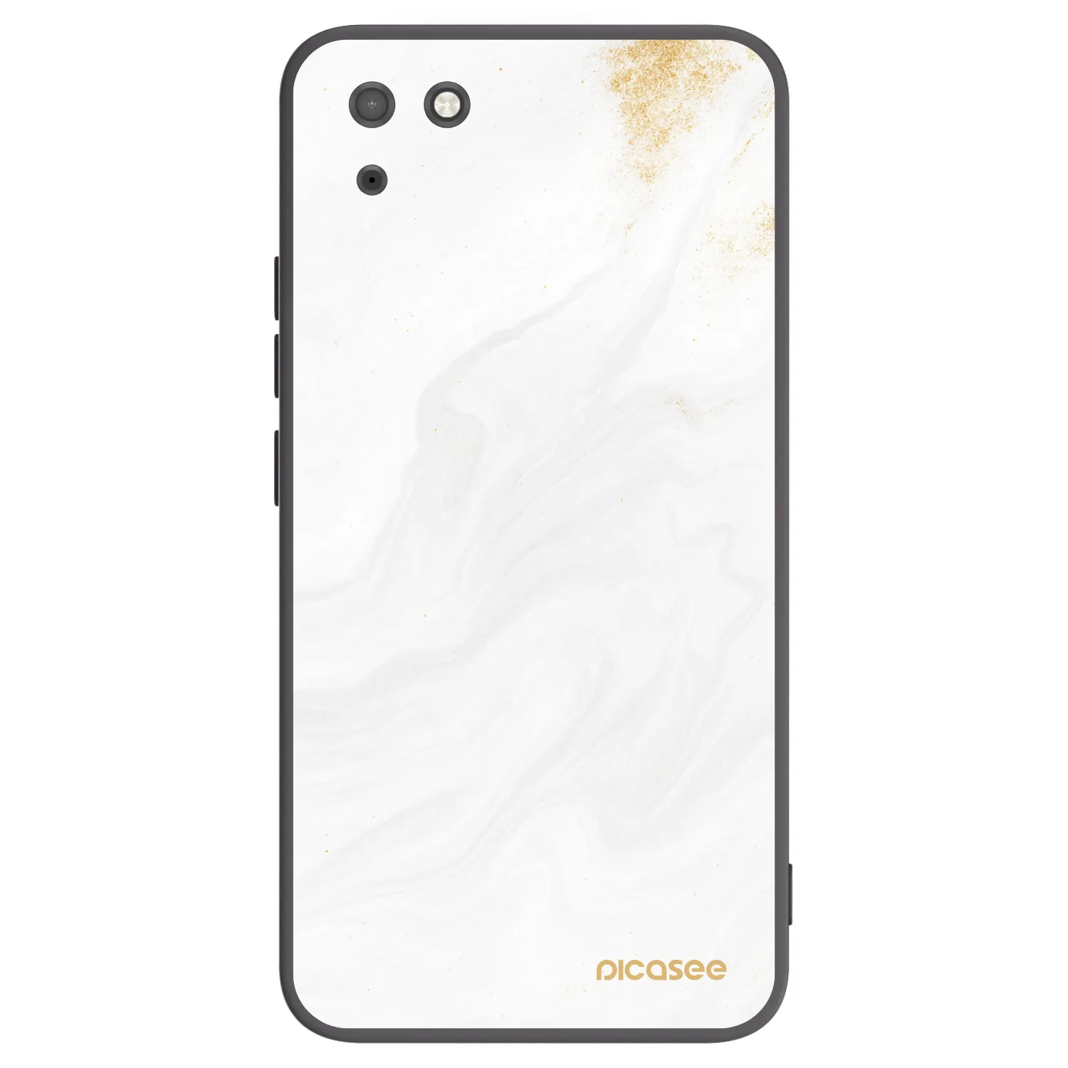 Picasee silikonski črni ovitek za Huawei Y5P - White