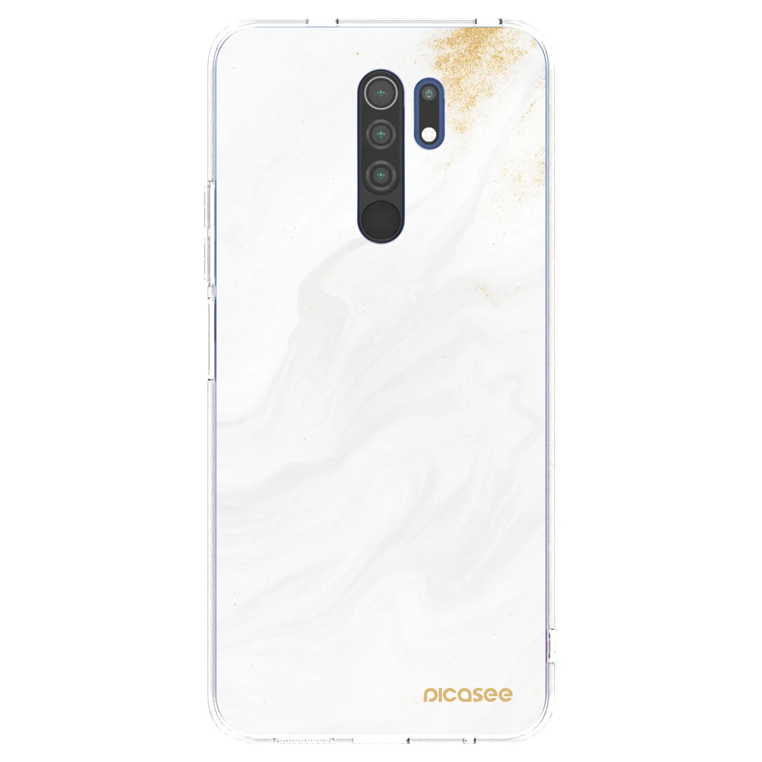 Picasee silikonski prozorni ovitek za Xiaomi Redmi 9 - White