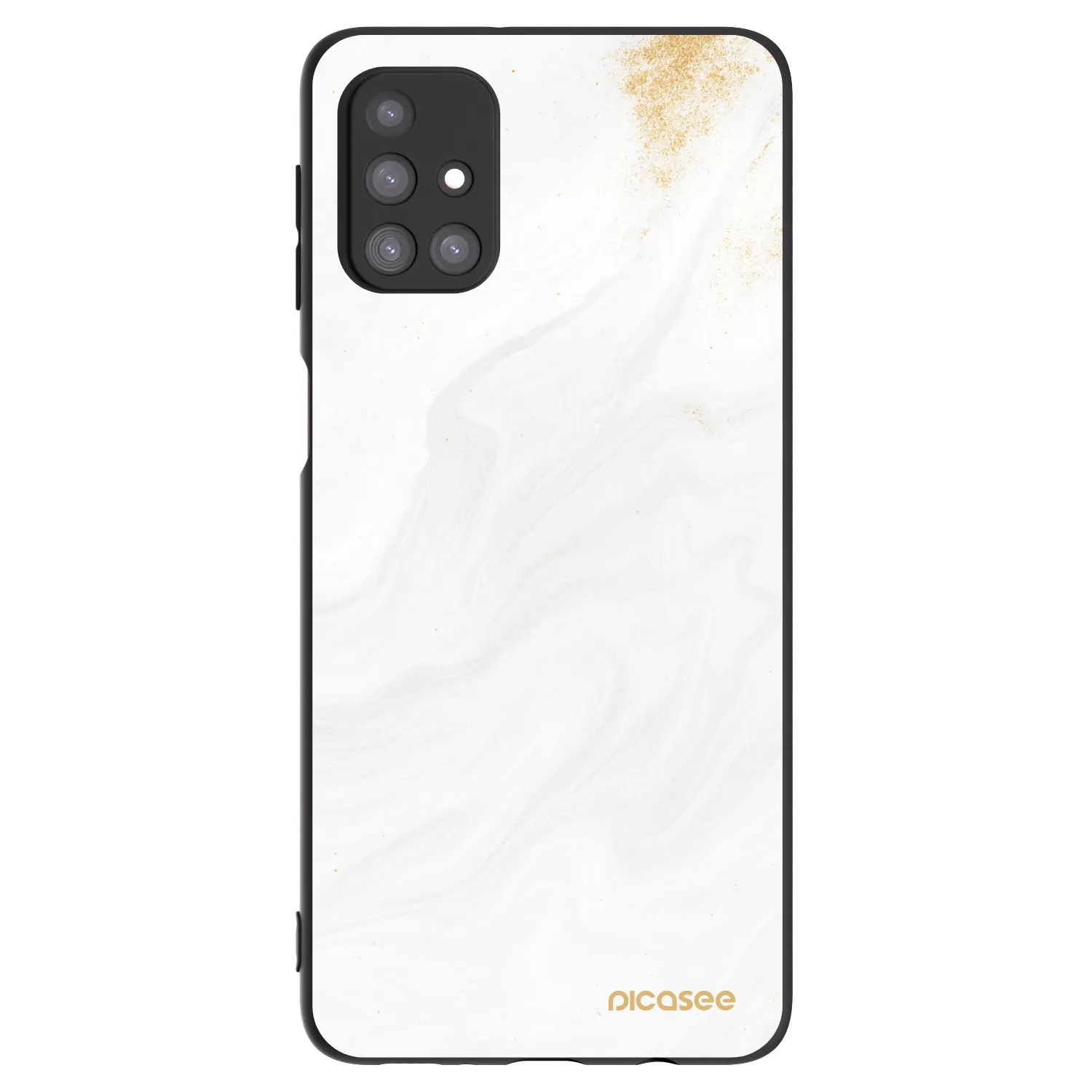 Picasee silikonski črni ovitek za Samsung Galaxy M31s - White