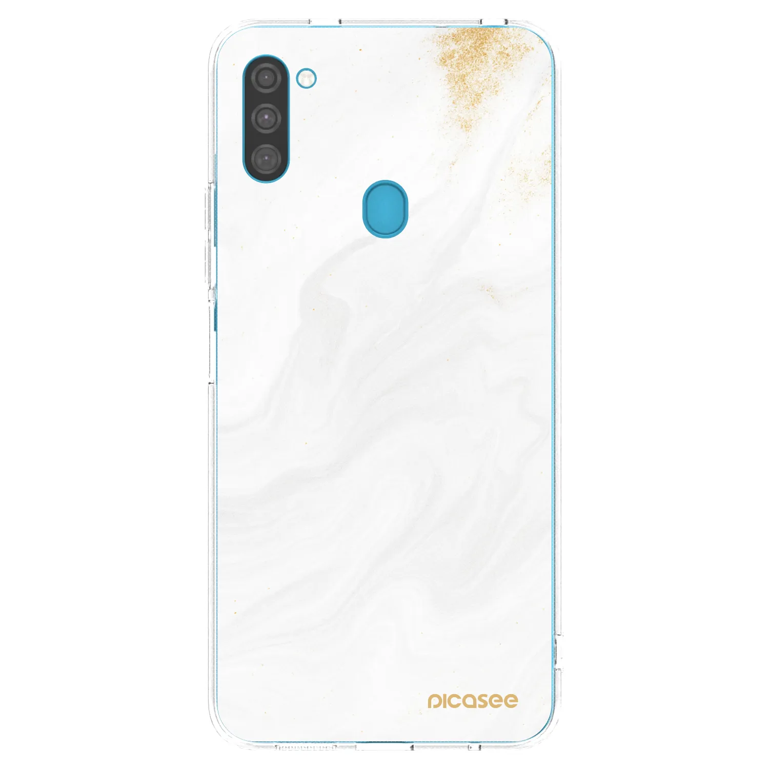 Picasee silikonski prozorni ovitek za Samsung Galaxy M11 - White