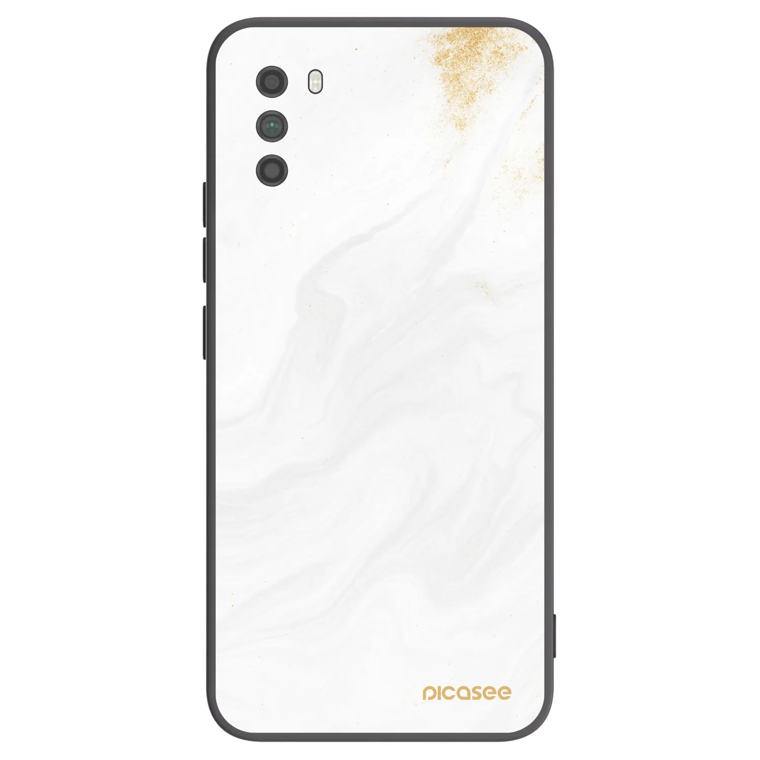 Picasee silikonski črni ovitek za Xiaomi Poco M3 - White
