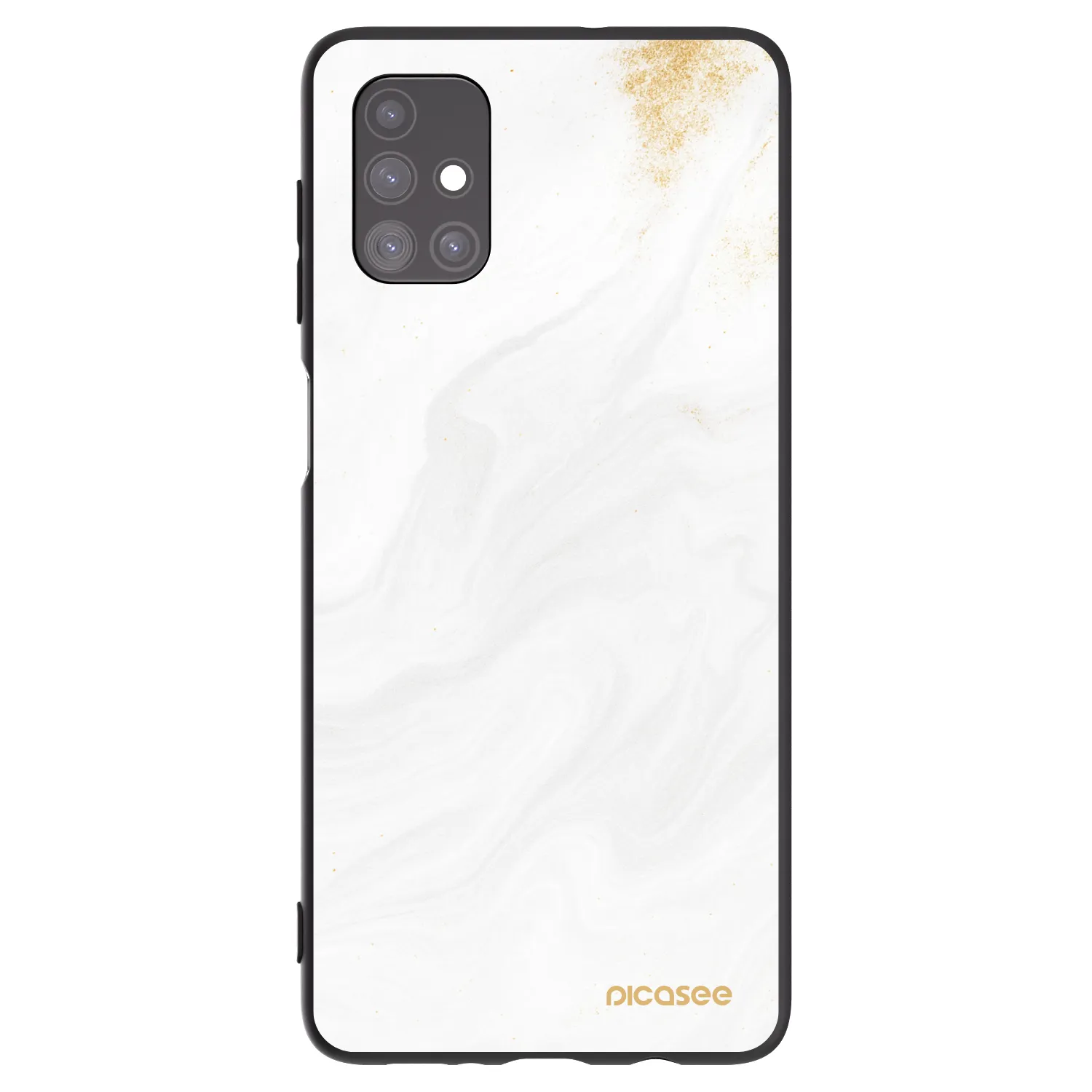 Picasee silikonski črni ovitek za Samsung Galaxy M51 M515F - White