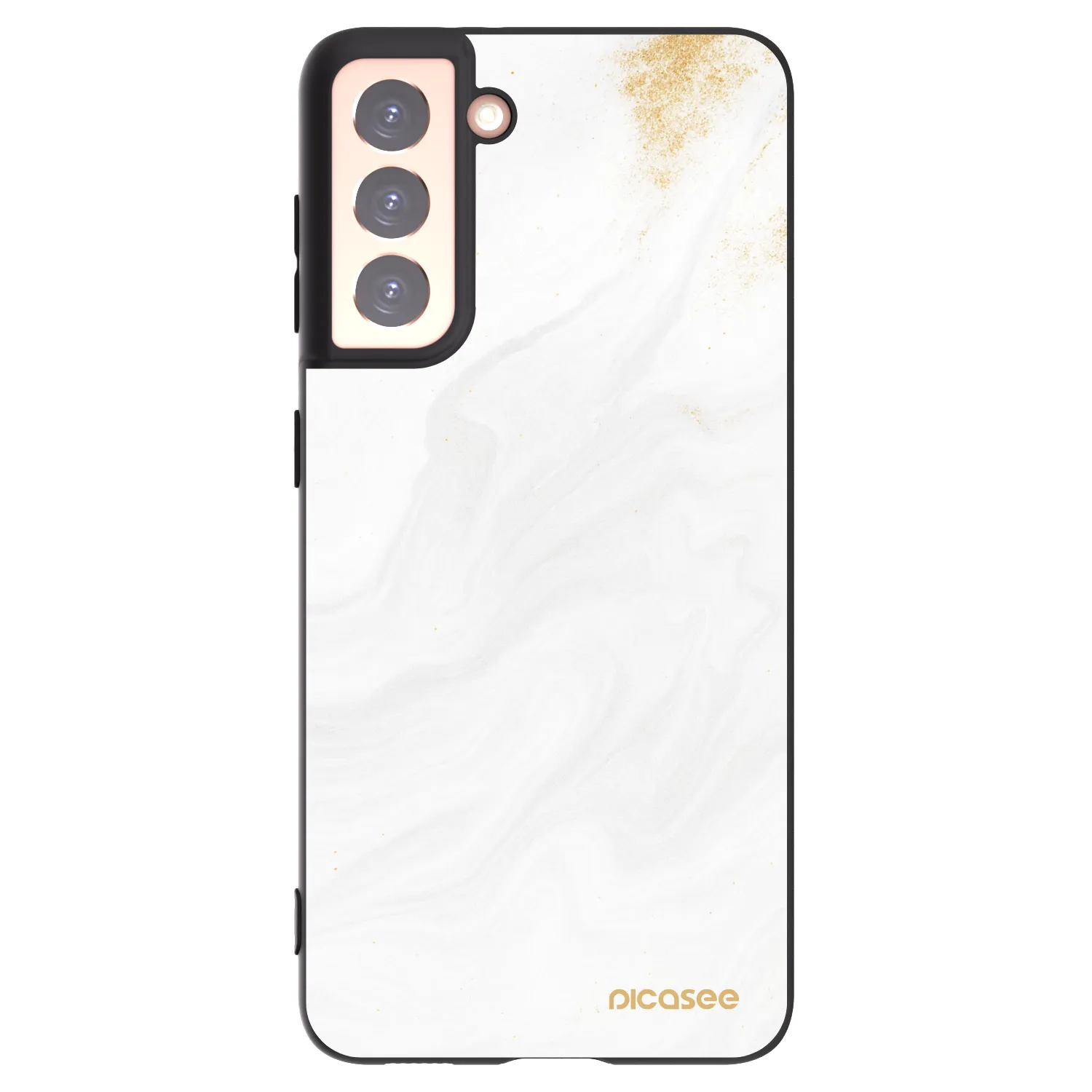 Picasee silikonski črni ovitek za Samsung Galaxy S21 5G G991B - White