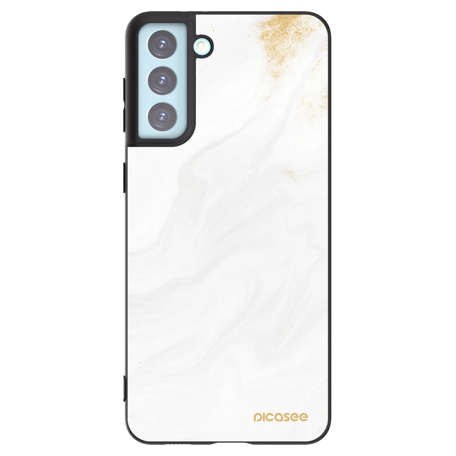 Picasee silikonski črni ovitek za Samsung Galaxy S21+ 5G G996F - White