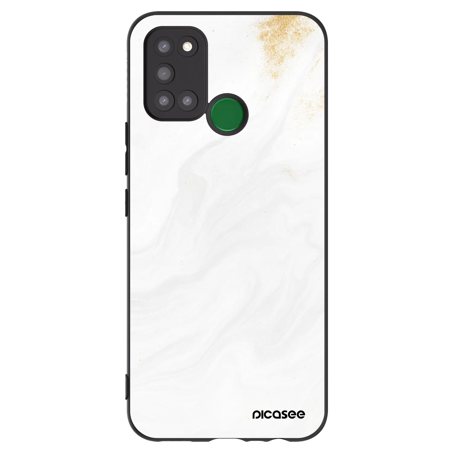 Picasee silikonski črni ovitek za Realme 7i - White