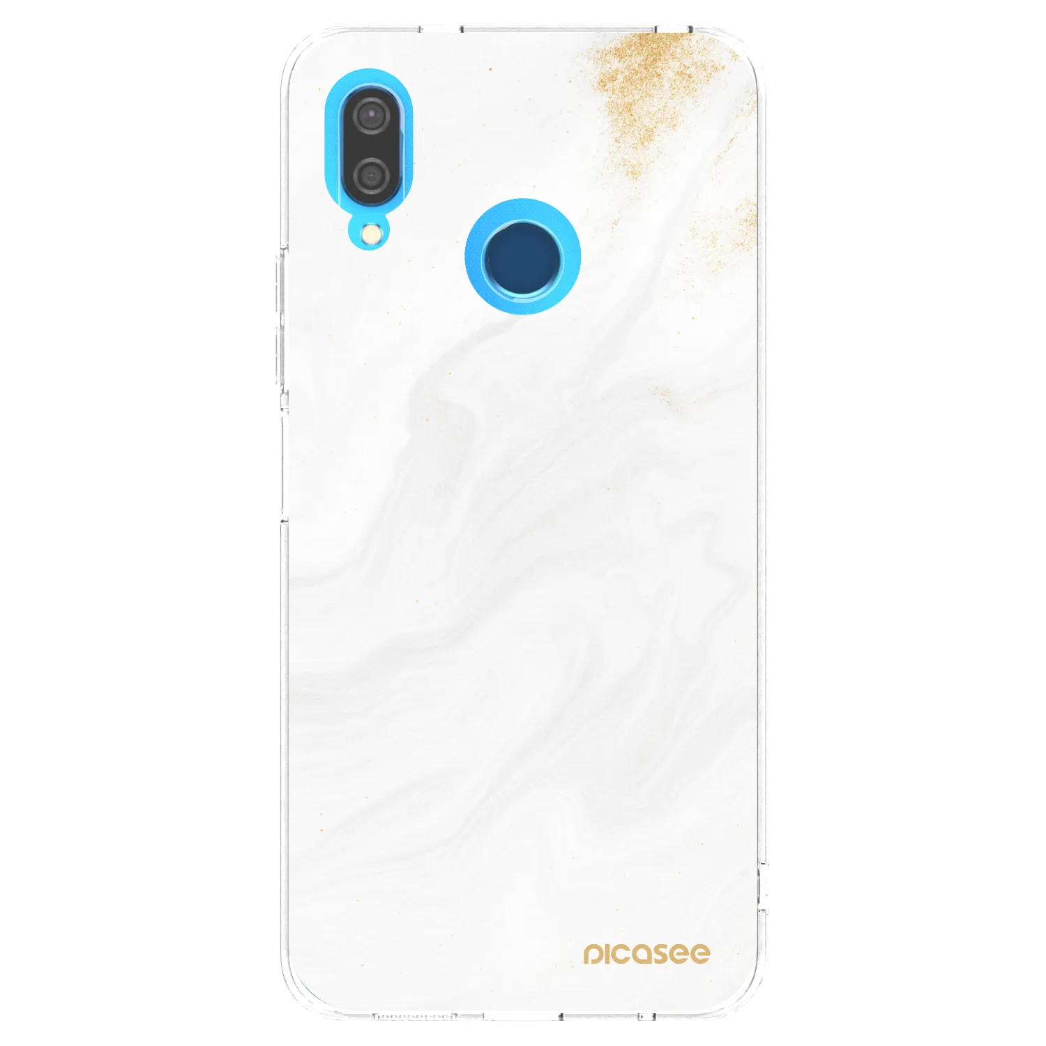Picasee silikonski prozorni ovitek za Huawei P20 Lite - White
