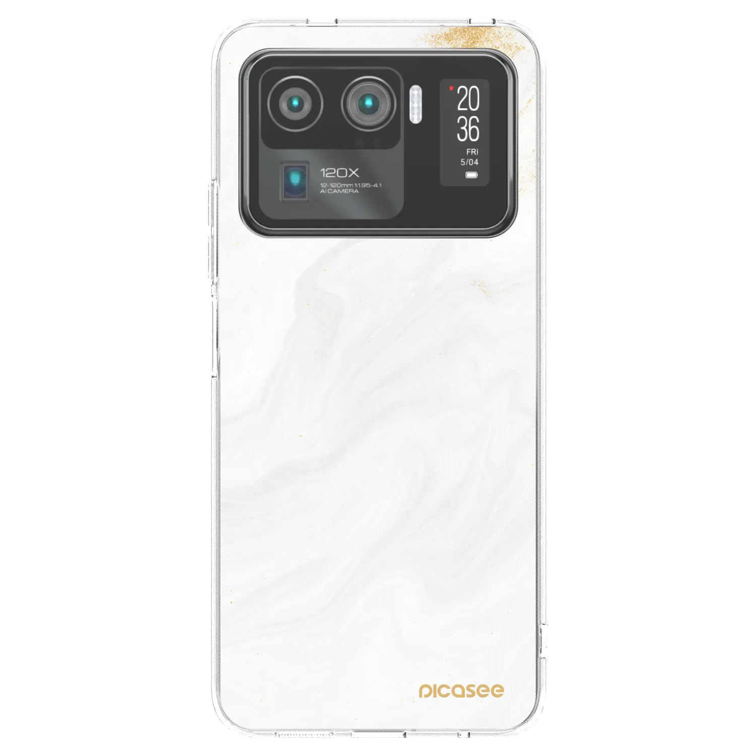 Picasee silikonski prozorni ovitek za Xiaomi Mi 11 Ultra - White
