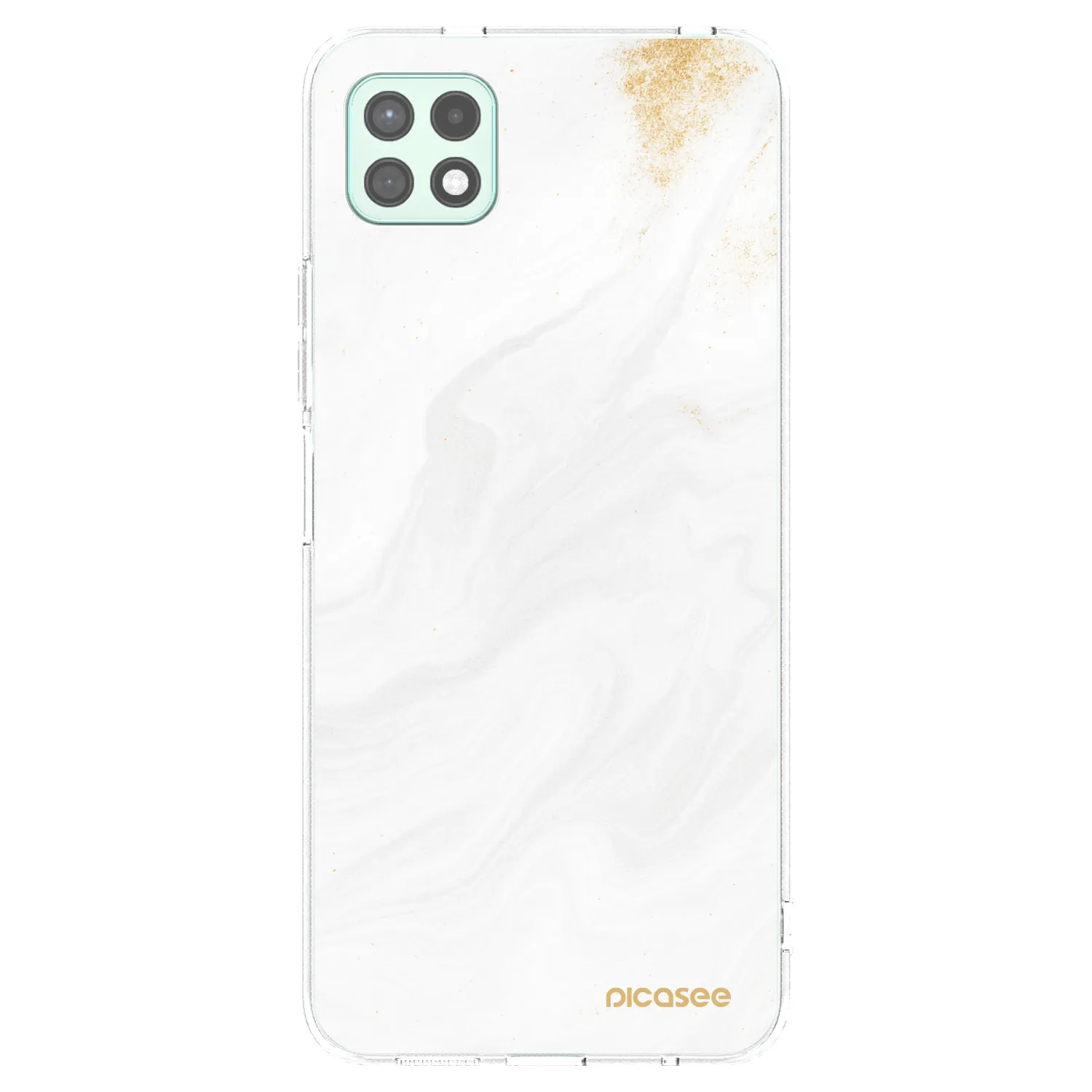 Picasee silikonski prozorni ovitek za Samsung Galaxy A22 A226B 5G - White