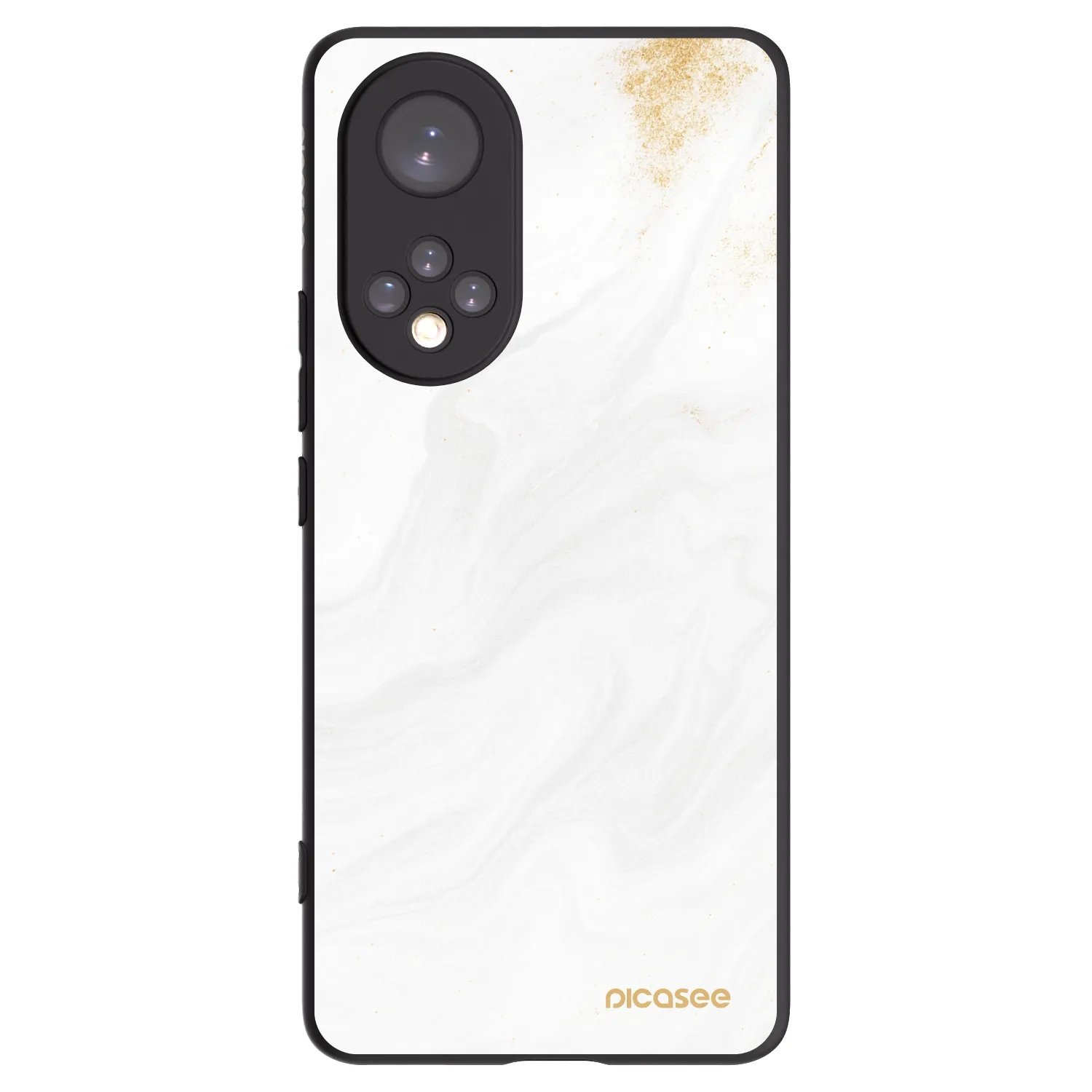 Picasee silikonski črni ovitek za Honor 50 5G - White