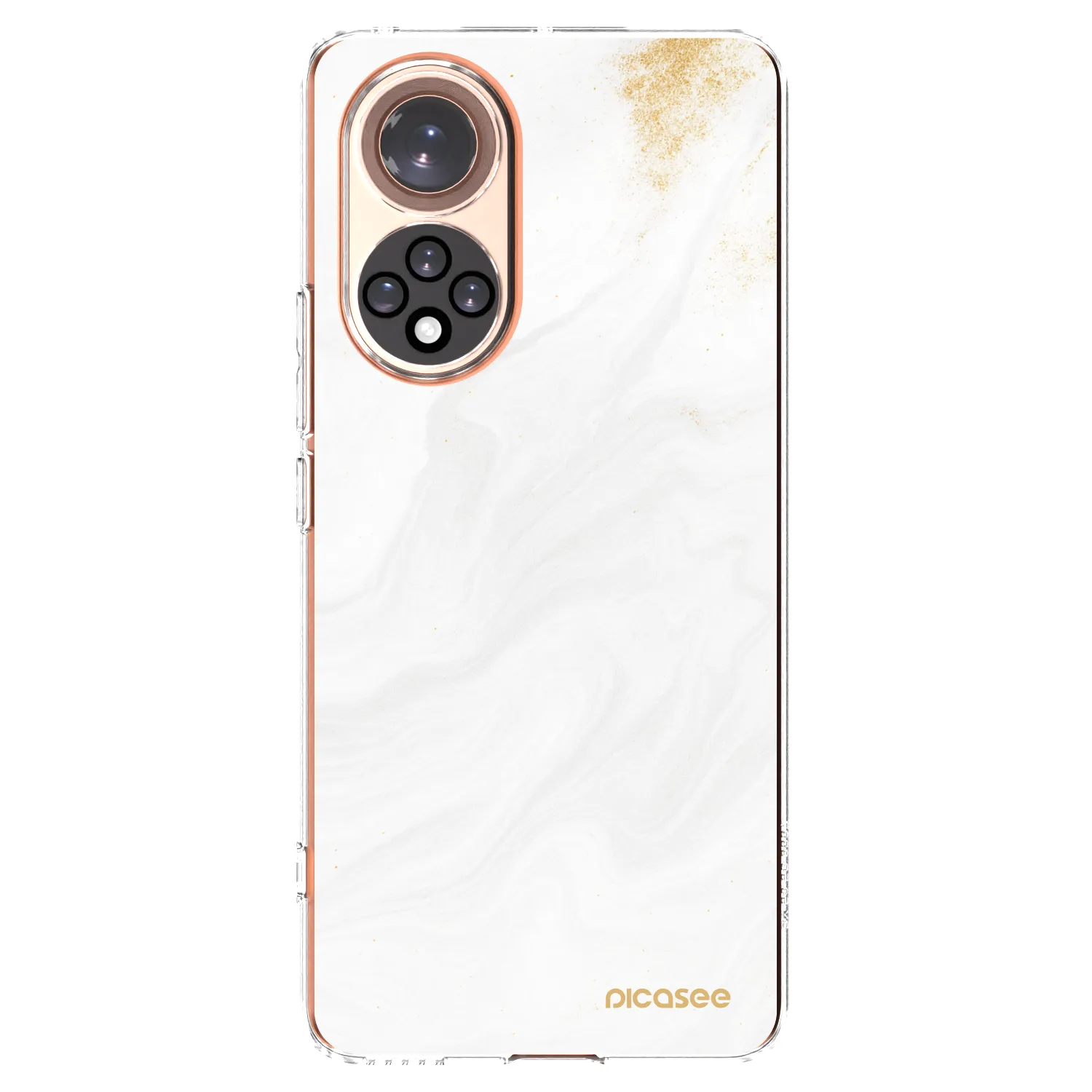 Picasee silikonski prozorni ovitek za Huawei Nova 9 - White