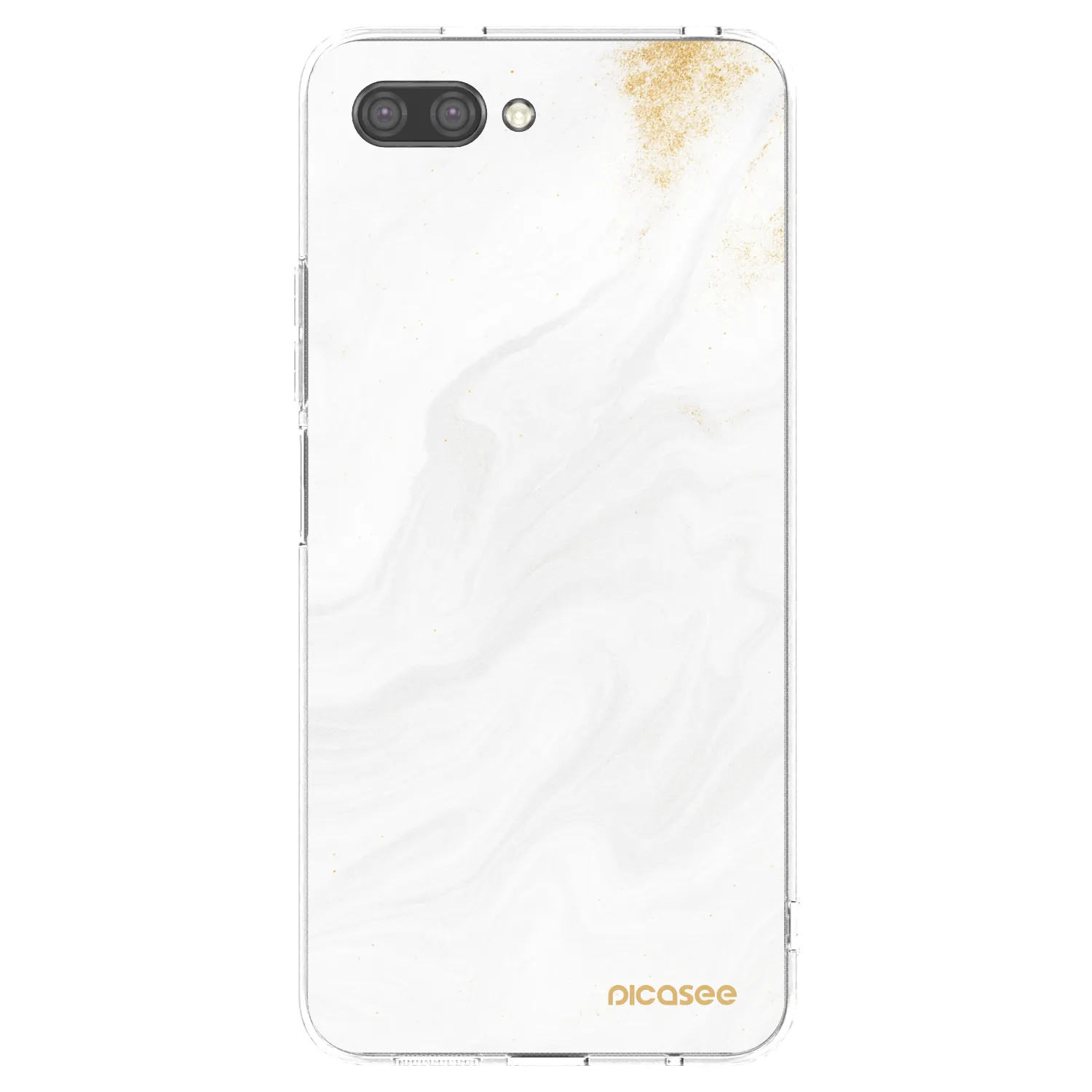 Picasee silikonski prozorni ovitek za Honor 10 - White