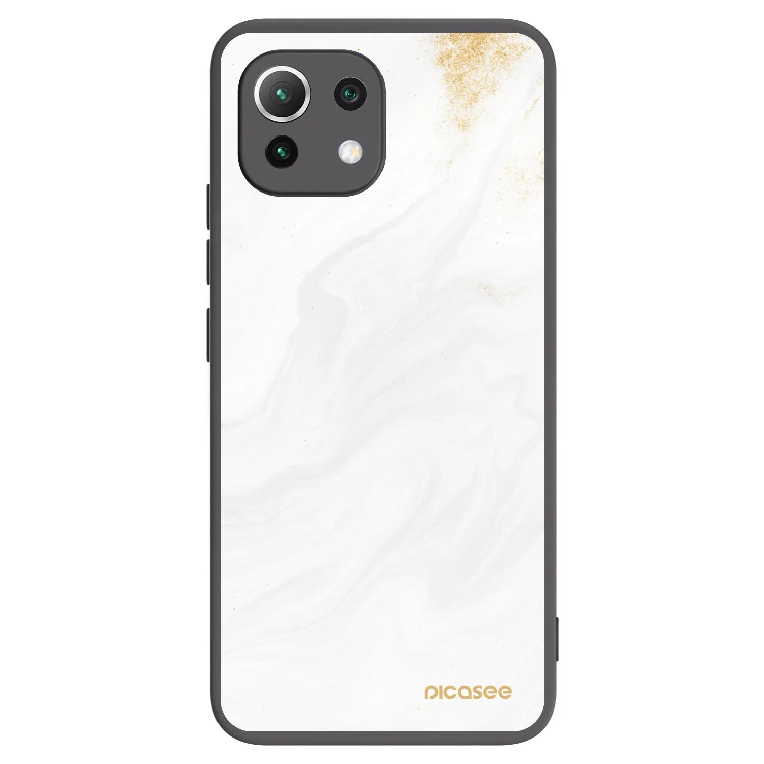 Picasee silikonski črni ovitek za Xiaomi 11 Lite 5G NE - White