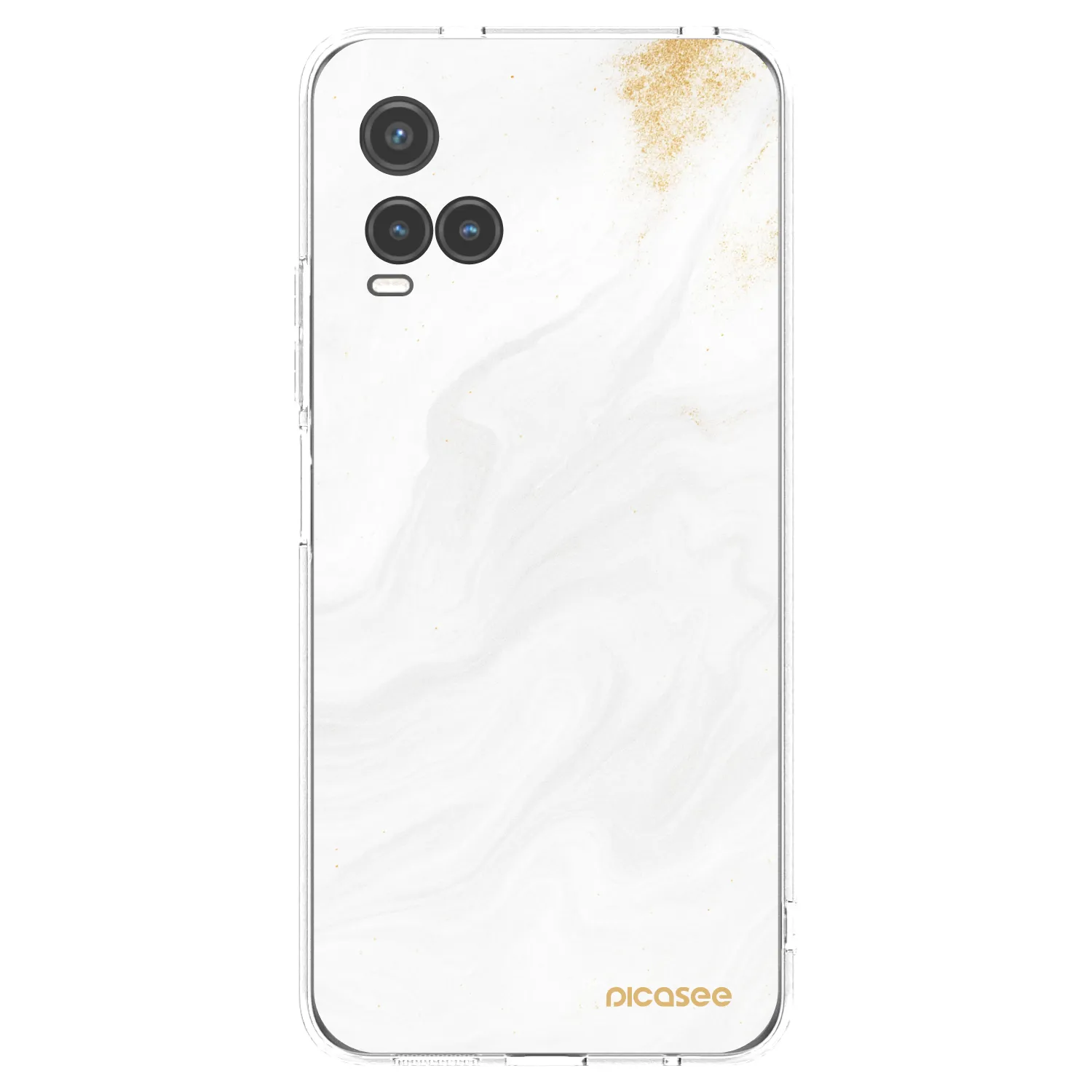 Picasee silikonski prozorni ovitek za Vivo Y33s - White