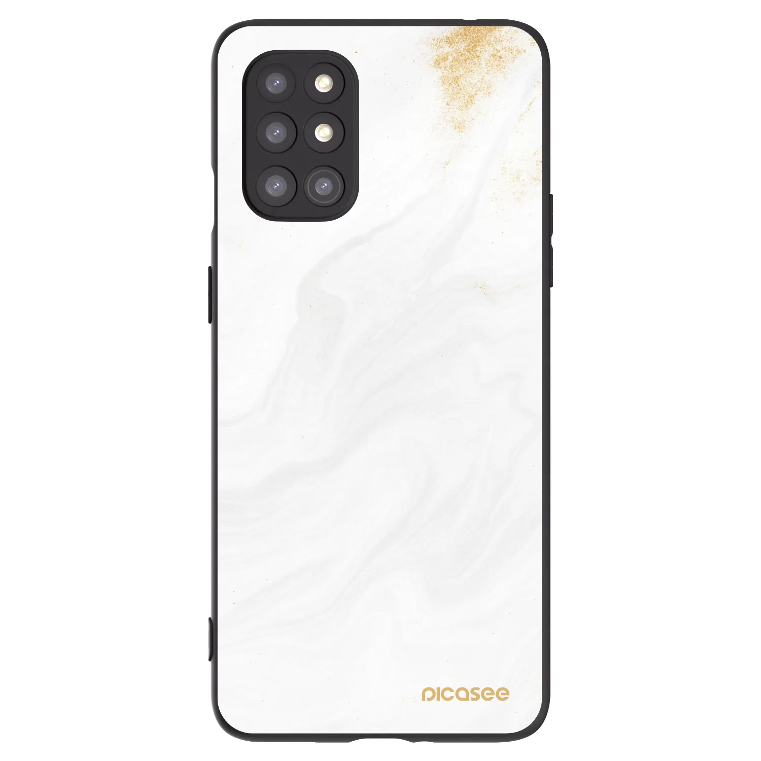 Picasee silikonski črni ovitek za OnePlus 8T - White