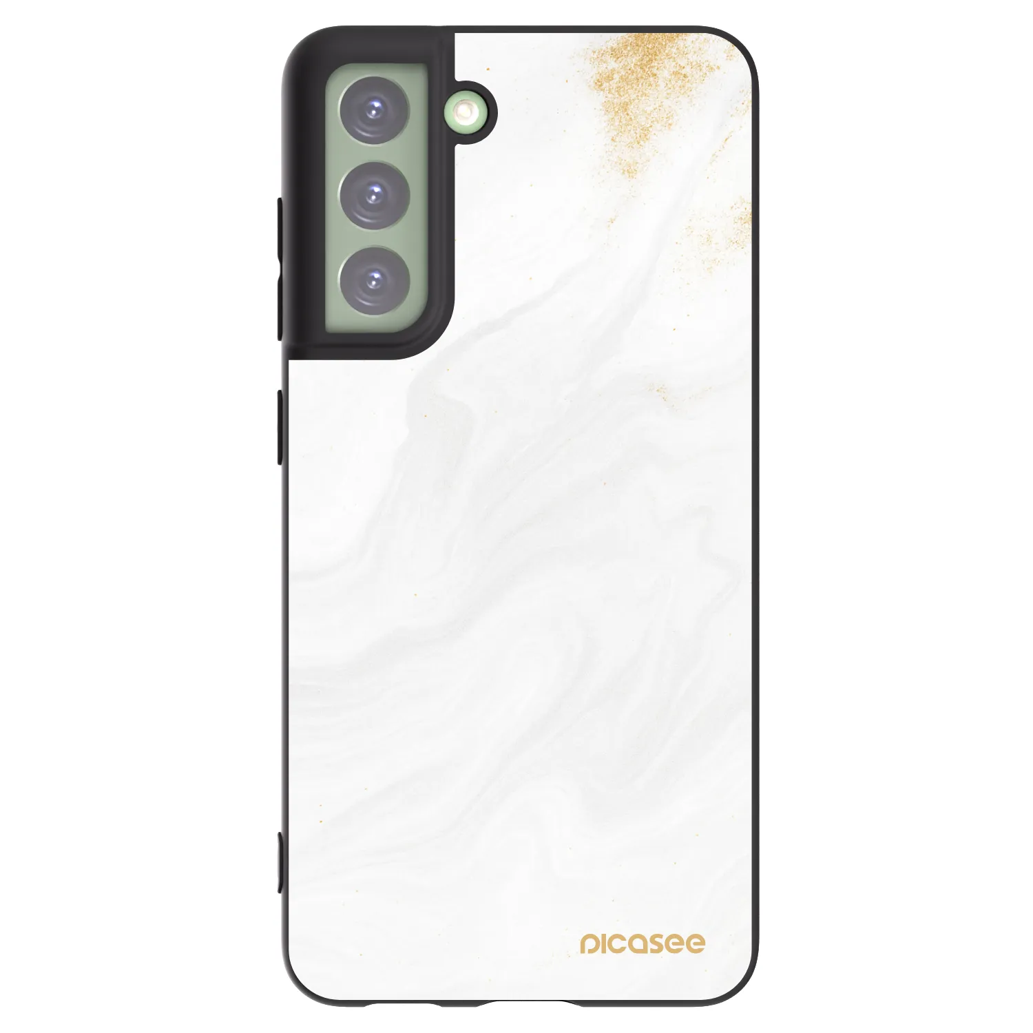 Picasee silikonski črni ovitek za Samsung Galaxy S21 FE 5G - White