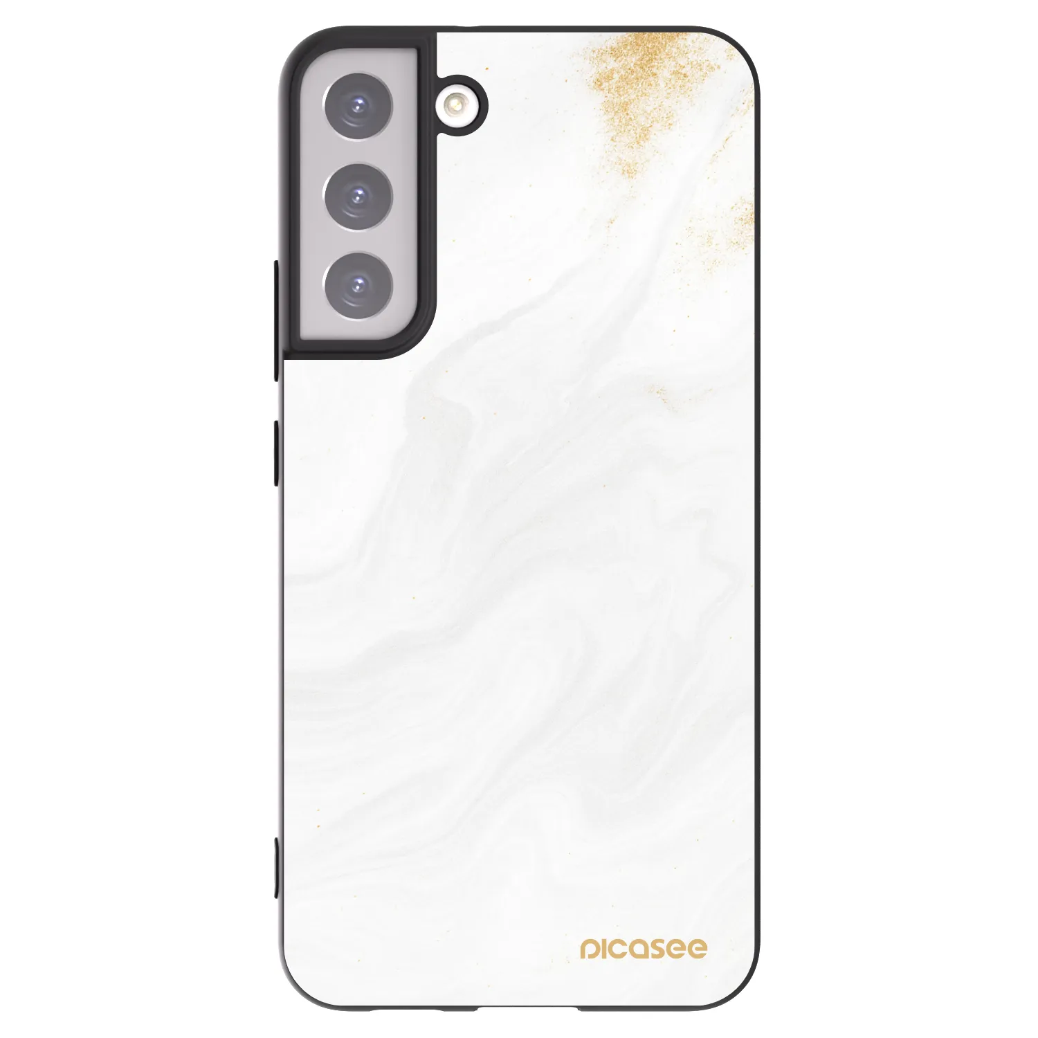 Picasee silikonski črni ovitek za Samsung Galaxy S22+ 5G - White