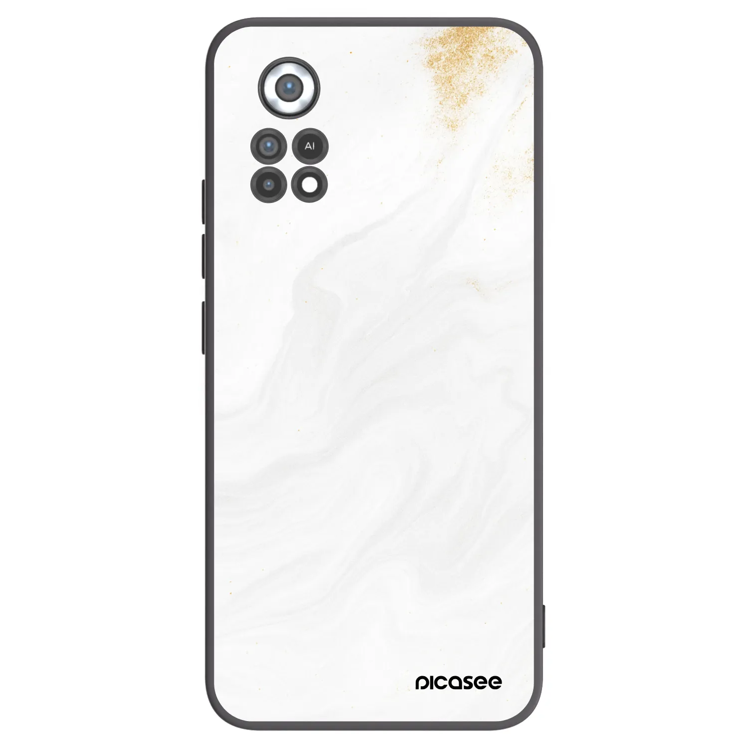 Picasee silikonski črni ovitek za Xiaomi Poco X4 Pro 5G - White