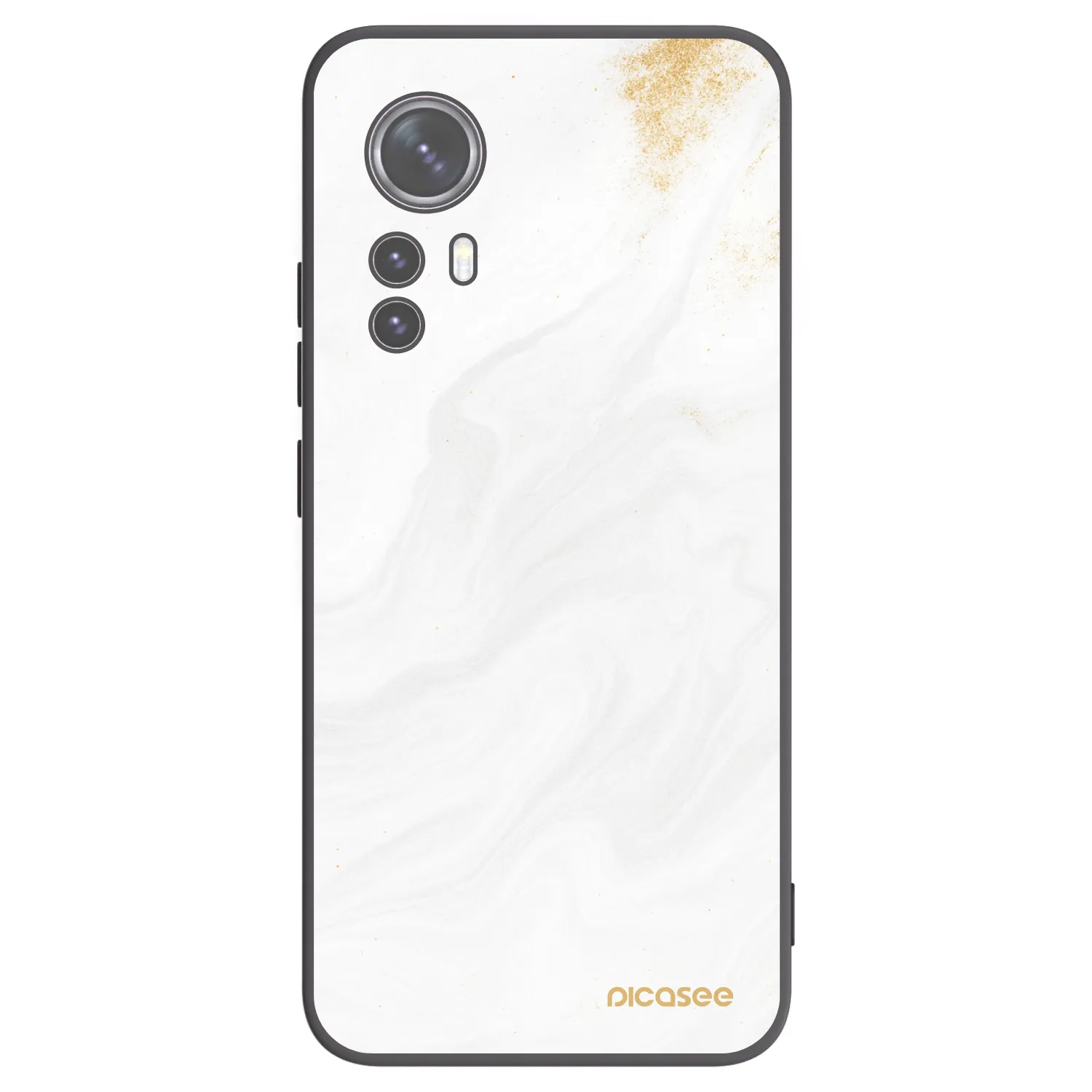 Picasee silikonski črni ovitek za Xiaomi 12 - White