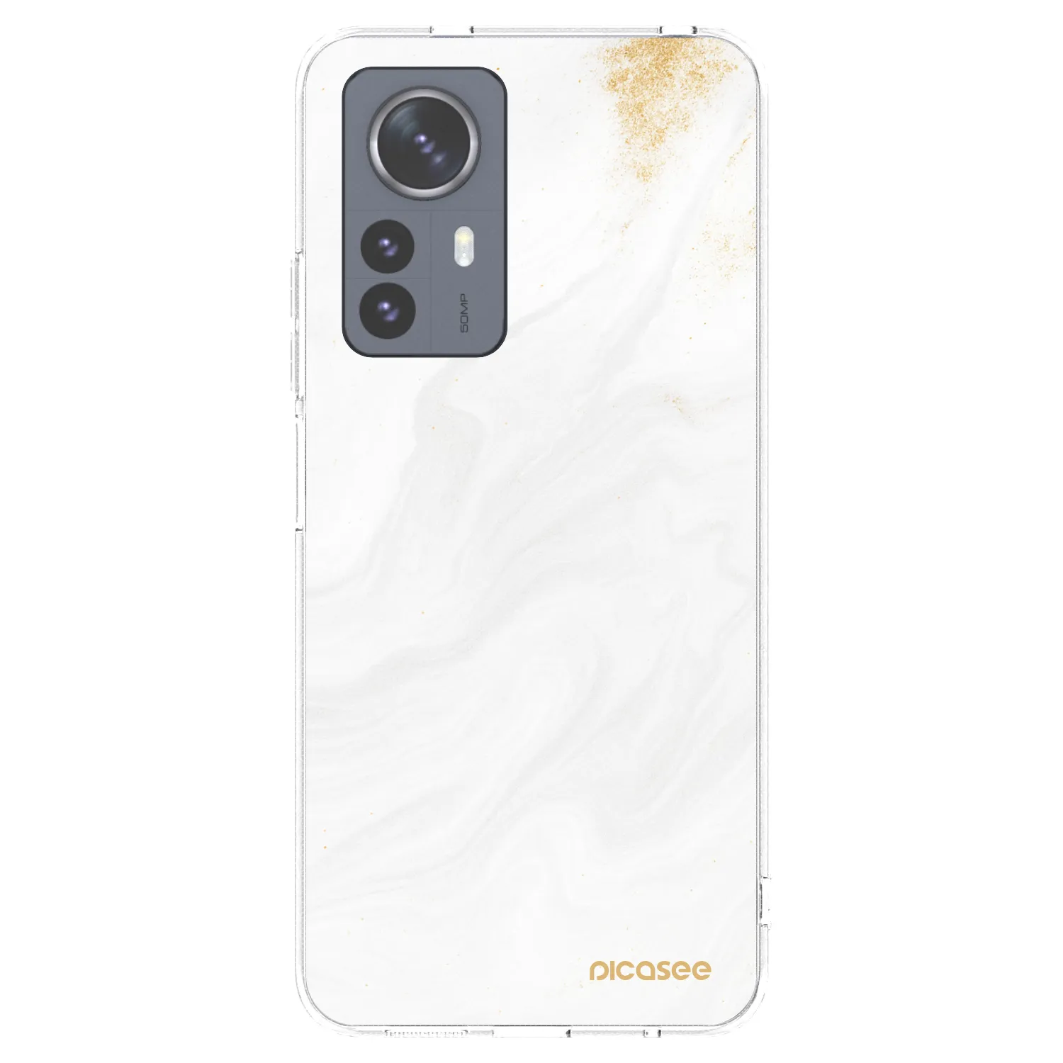 Picasee silikonski prozorni ovitek za Xiaomi 12 Pro - White
