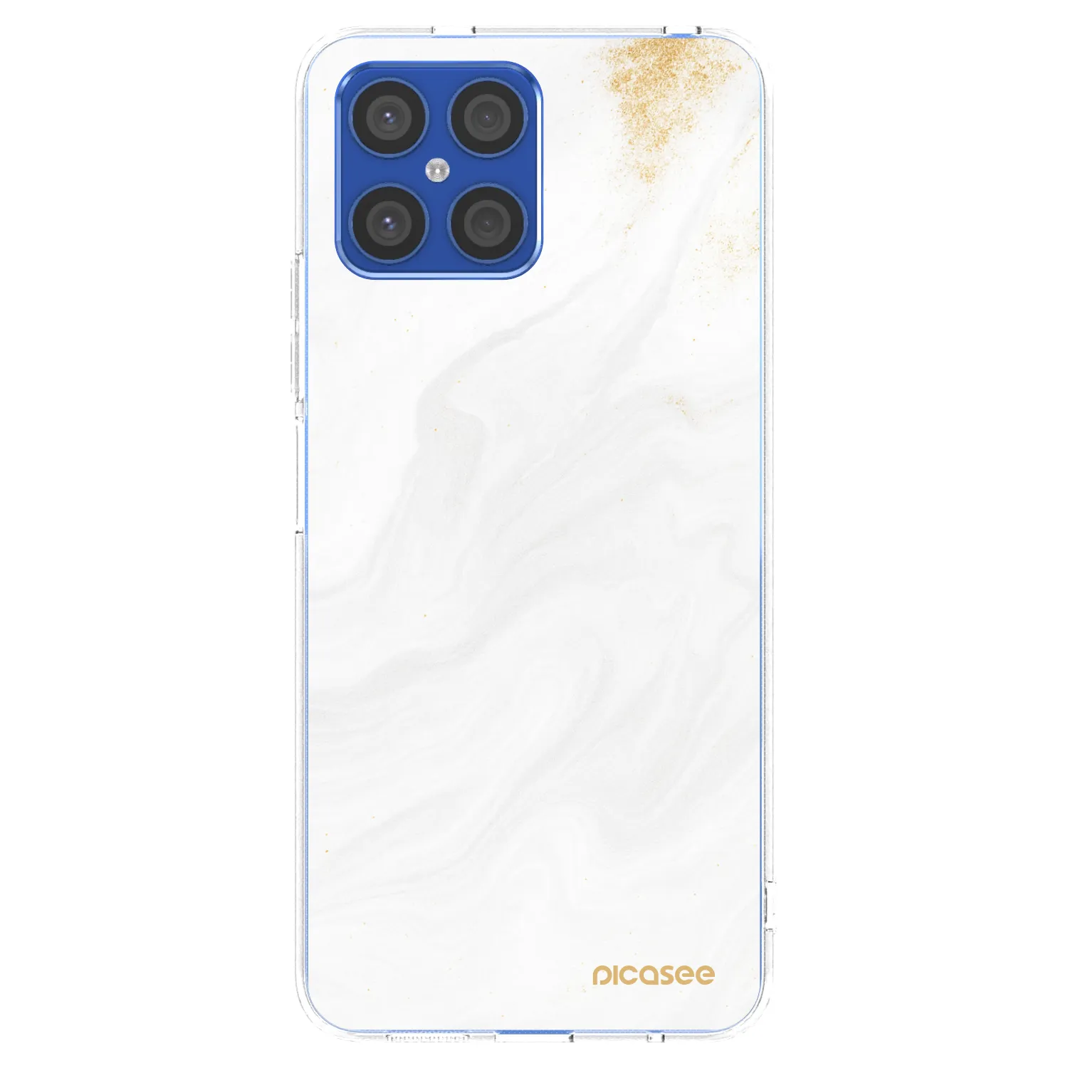 Picasee silikonski prozorni ovitek za Honor X8 4G - White