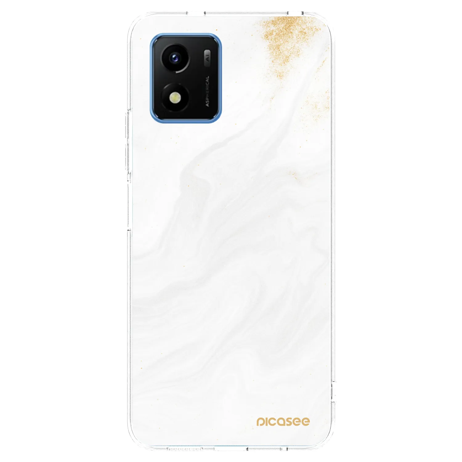 Picasee silikonski prozorni ovitek za Vivo Y01 - White