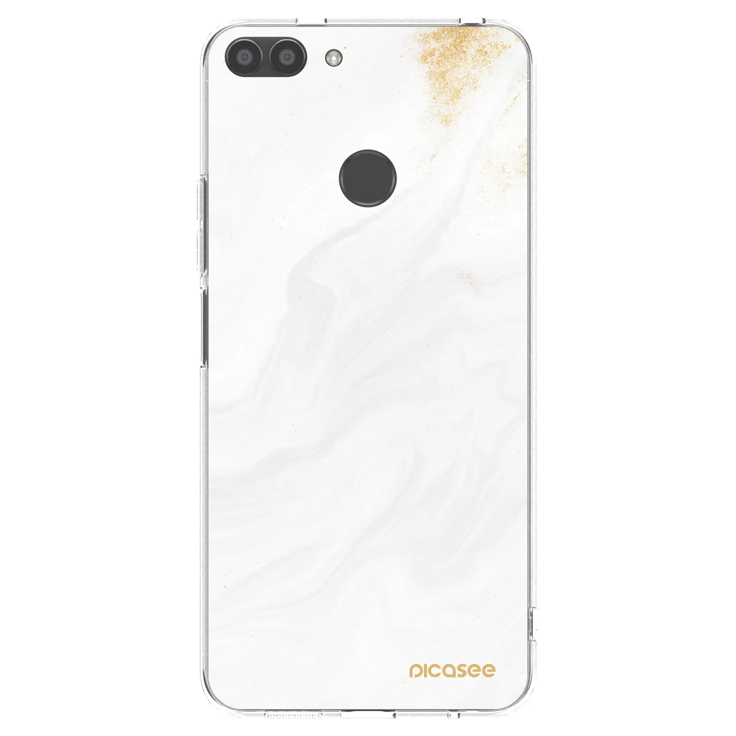 Picasee silikonski prozorni ovitek za Huawei P Smart - White