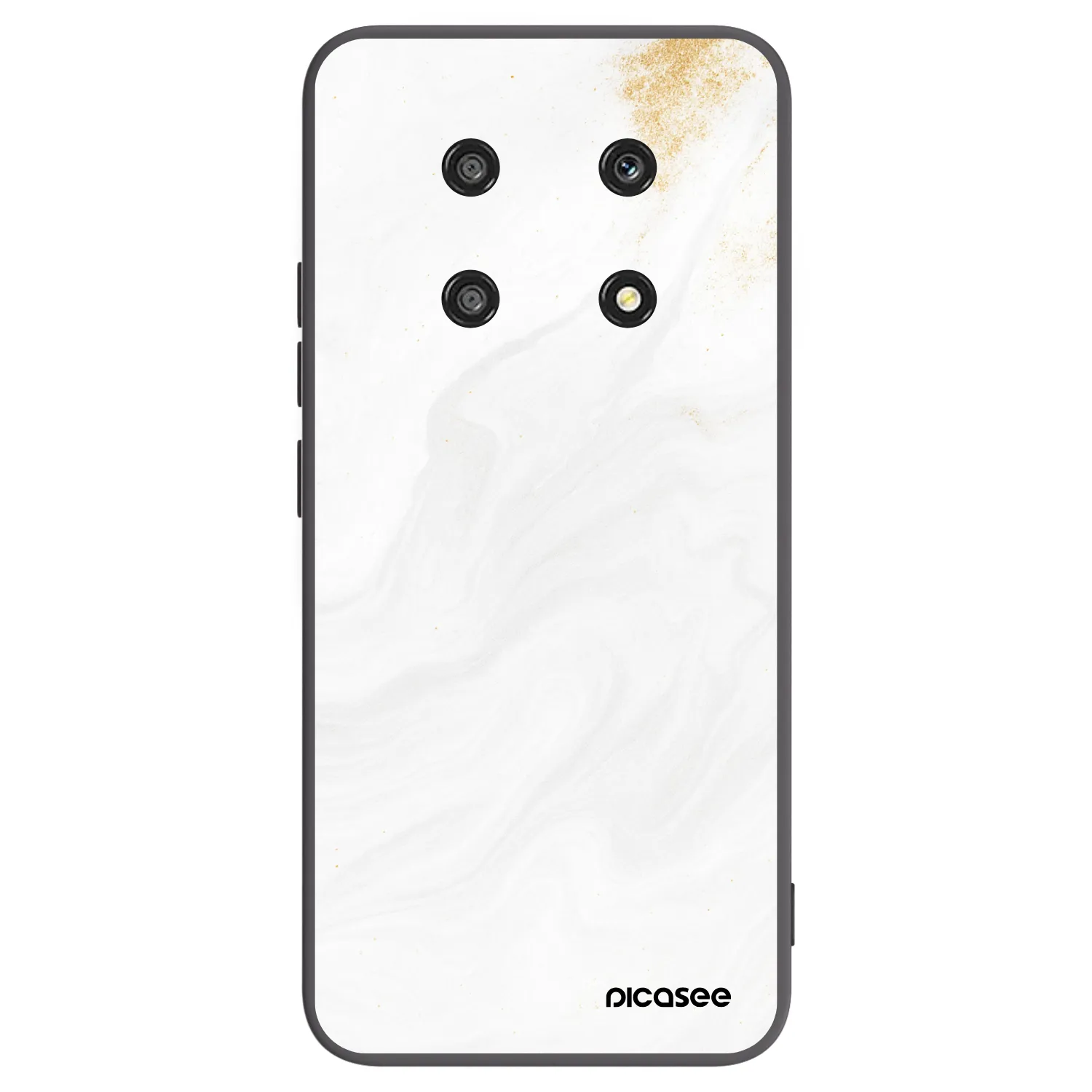Picasee silikonski črni ovitek za Honor Magic4 Lite 5G - White